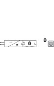 Hafele Connect Mesh Hareket ve Parlaklık Sensörü 24 V Mat Siyah