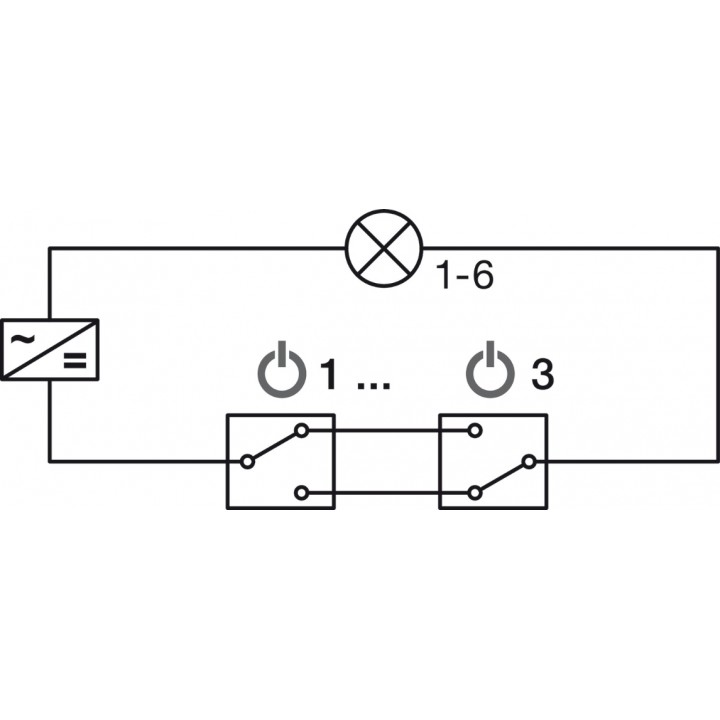 Hafele Loox5 6 Çıkışlı Multi-Sensör Girişli Dağıtıcı 12 V 60 W Siyah