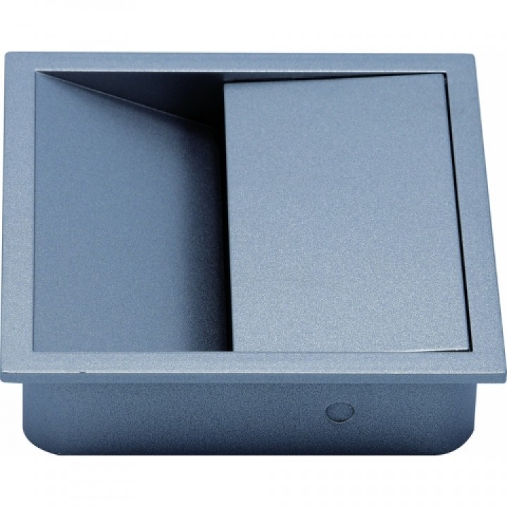 Hafele ACRO Kare Kablo Kapağı 85 x 85 mm Gri