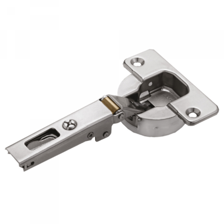 Hafele Metalla 510 S/K Yavaşlatıcılı Kalın Kapak Düz Menteşe 40 mm Nikel