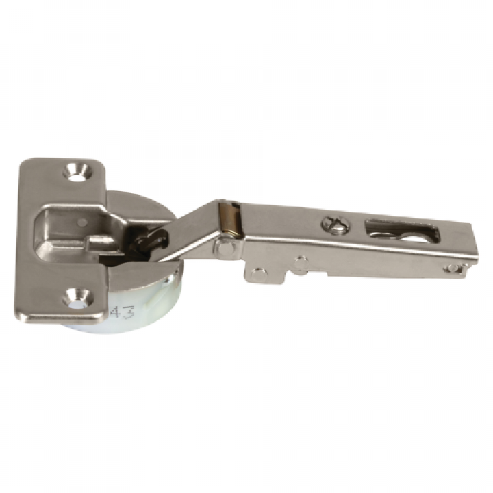 Hafele Metalla 510 S/K Yavaşlatıcılı Kalın Kapak Düz Menteşe 40 mm Nikel