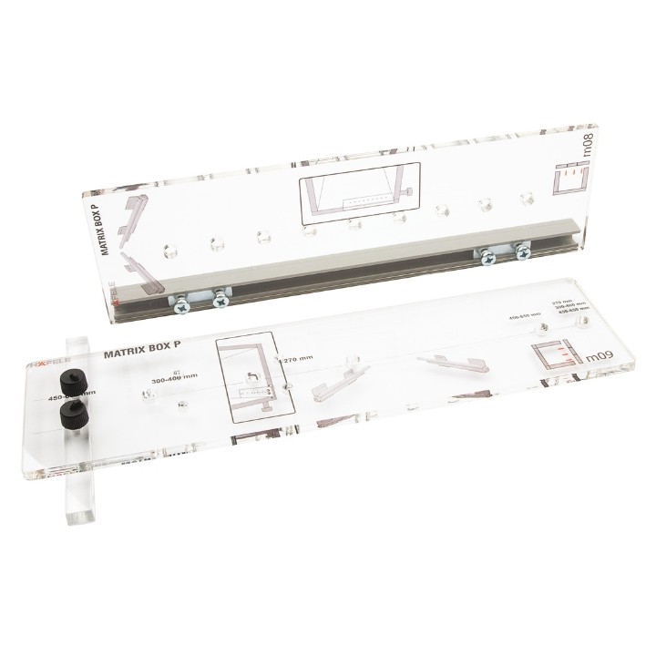 Hafele Matrix Box P Plus Montaj Şablonu Seti