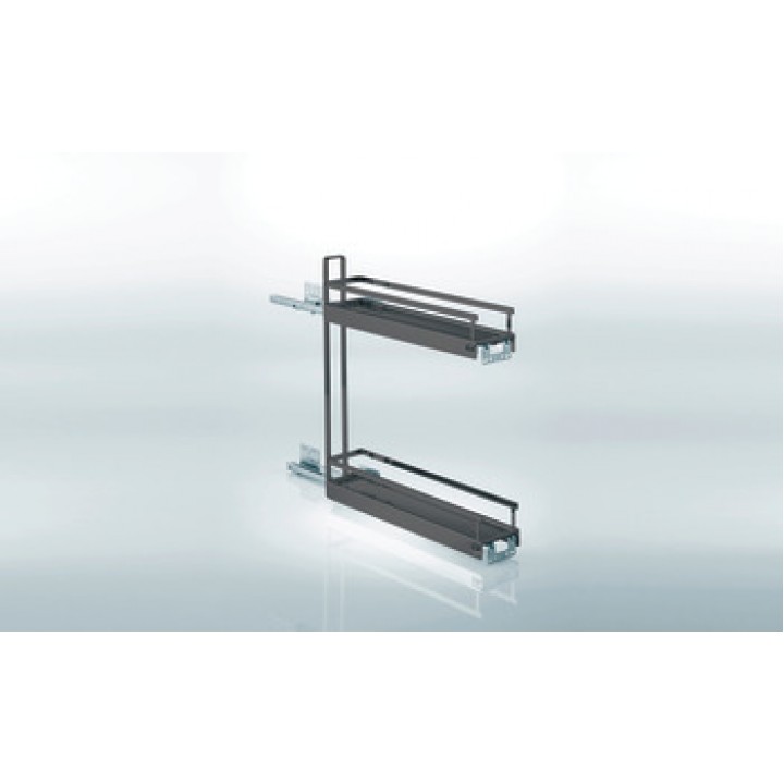 Hafele No.15 Şişelik 150 mm Antrasit Renk