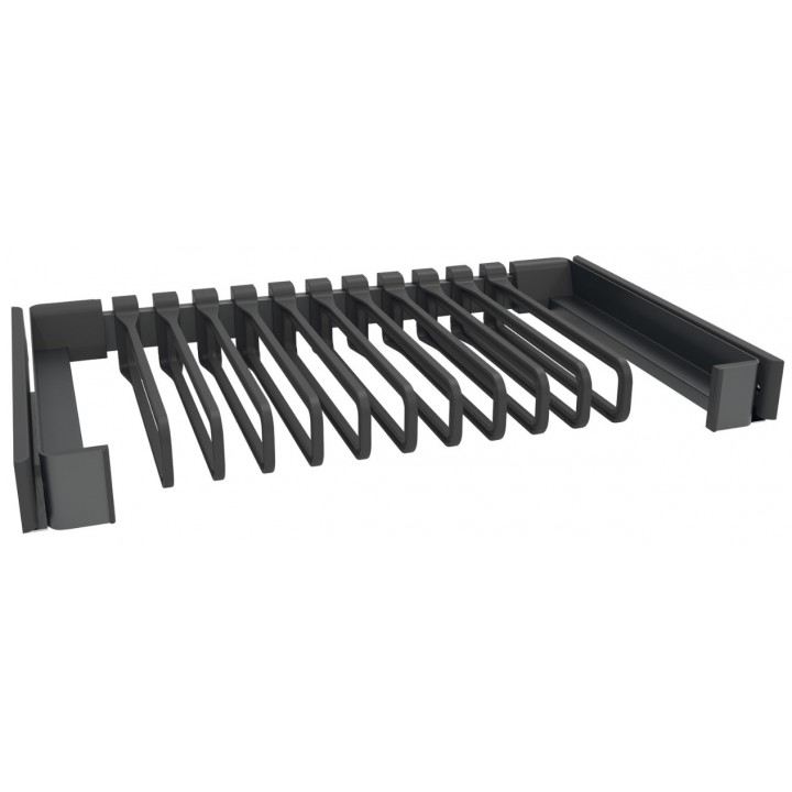 Hafele Kesseböhmer Conero Çekilebilir Pantolonluk 534–594 mm Siyah