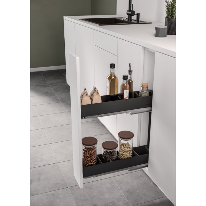 Hafele K-Line Şişelik 150 mm Antrasit Renk