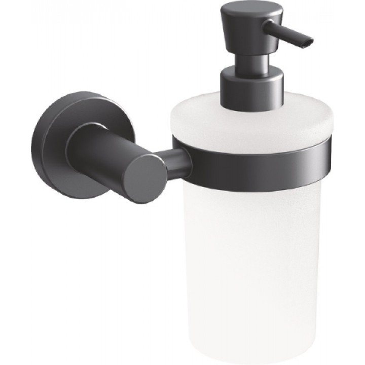 Hafele OZO Duvara Monte Sıvı Sabunluk 350 ml Titanyum