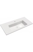 Hafele Leonis 100 Etajerli Banyo Lavabosu 100 cm Parlak Beyaz