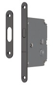 Hafele H50 Kayar Kapı Kilit, Wc 50/16mm Mat Siyah