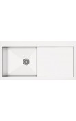 Hafele Novara Plus 01 1 Gözlü Sol Damlalıklı Paslanmaz Çelik Eviye 1000x510 mm