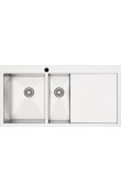 Hafele Novara Plus 02 1,5 Gözlü Sağ Damlalıklı Paslanmaz Çelik Eviye 1000x510 mm