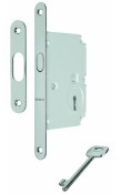 Hafele H50 Kayar Kapı Kilit, Oda (CB) 50/16mm Parlak Krom