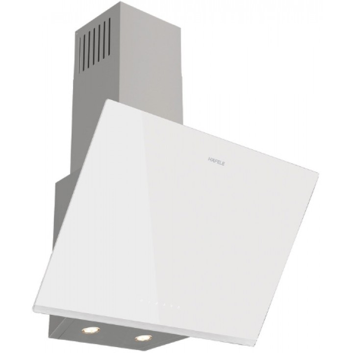 Hafele ORION 60 cm Beyaz Eğik Cam Duvar Tipi Davlumbaz