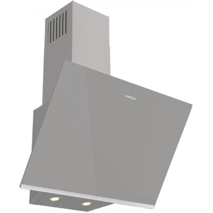 Hafele ORION 60 cm Gri Eğik Cam Duvar Tipi Davlumbaz