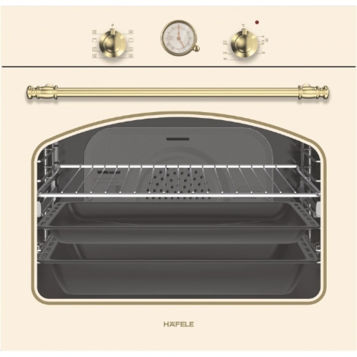 Hafele VINTAGE  Krem 60 cm  Ankastre Fırın 