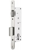 Hafele H40 Çarpma Kapı Kilit, Pc (Barelli) 40/23mm Mat Nikel