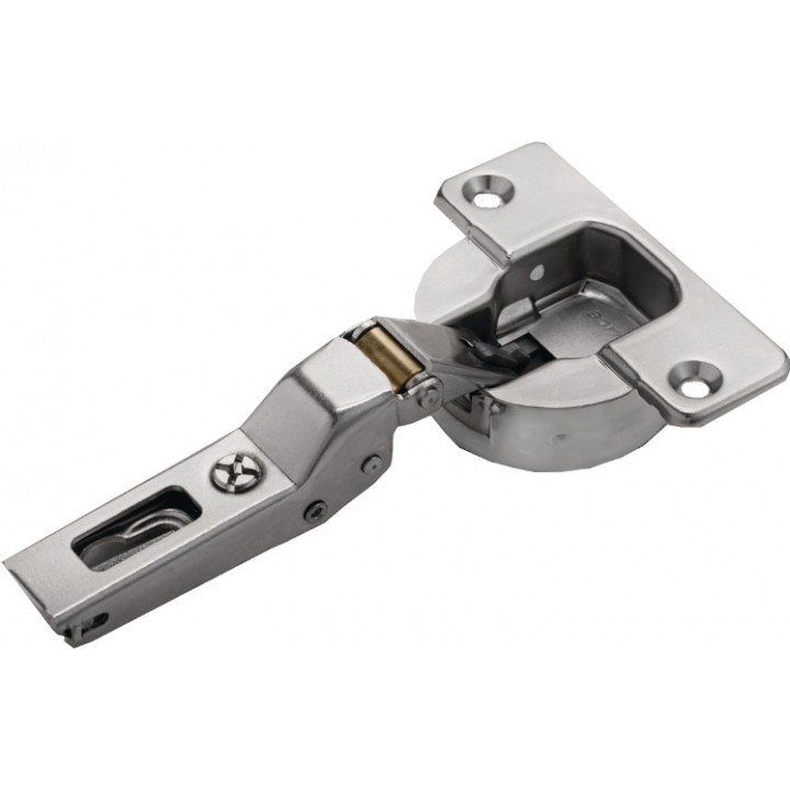 Hafele Metalla 510 S/K Yavaşlatıcılı Kalın Kapak Yarım Deve Menteşe 40 mm Nikel