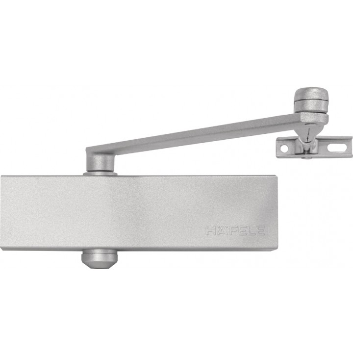 Hafele DC501 Kapı Kapatıcı Sabitlemesiz EN2-5 Gümüş