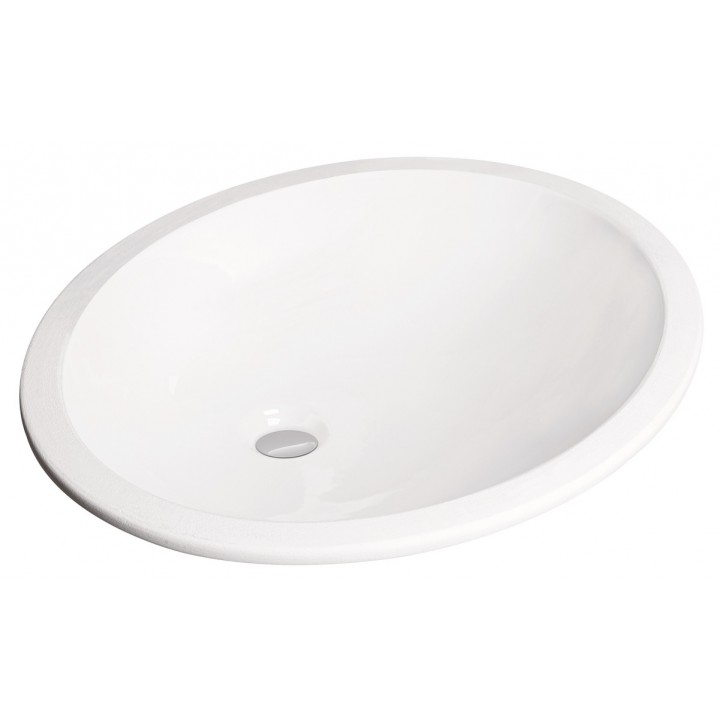 Hafele Marin Tezgah Altı Lavabo Parlak Beyaz 573x404x221 mm