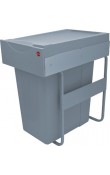 Hafele EASY CARGO 42 Litre Dolap İçi Çöp Kovası Gri