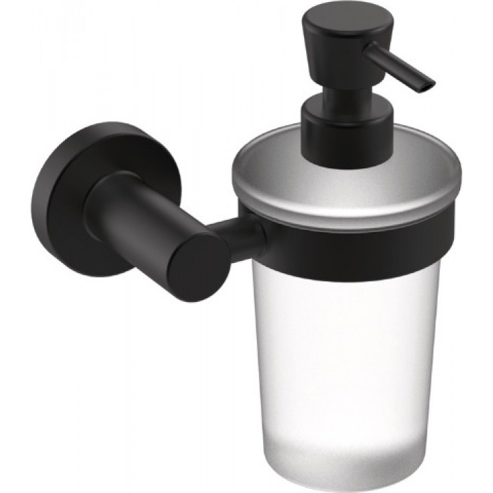 Hafele OZO Duvara Monte Sıvı Sabunluk 350 ml Mat Siyah