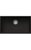 Hafele Silva 1 Gözlü Granit Eviye Granit Siyah 780x440 mm