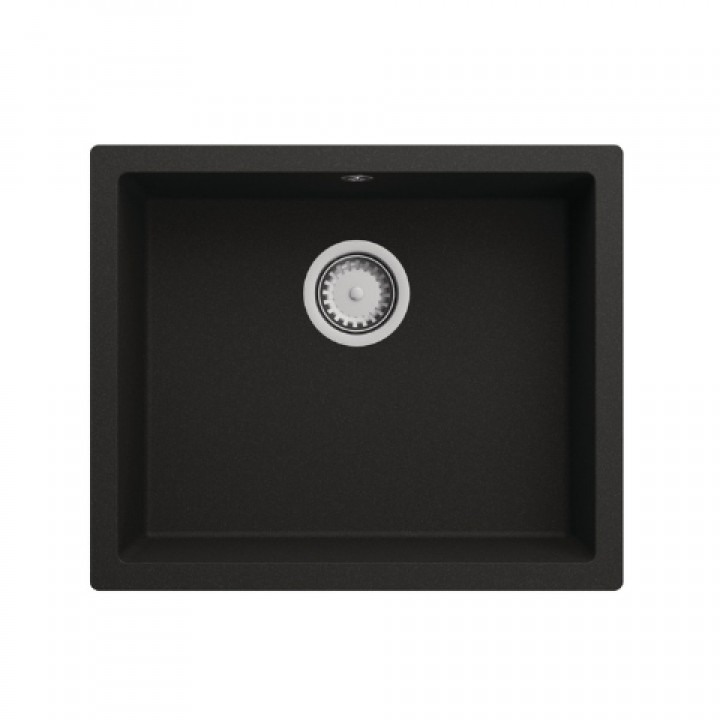 Hafele Silva Granit Eviye 540x440 mm Siyah 1 Gözlü