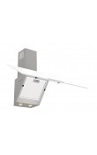 Hafele ORION S 90 cm Beyaz Eğik Cam Duvar Tipi Davlumbaz