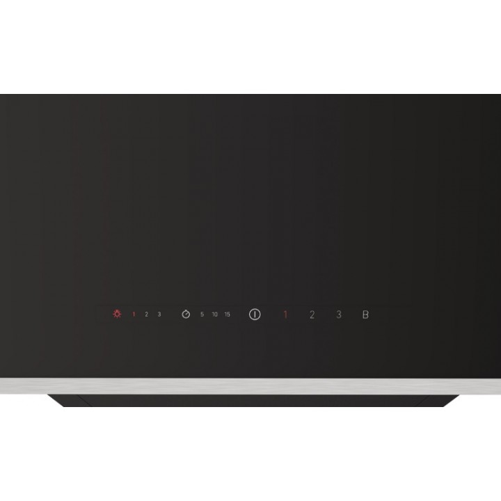 Hafele ORION S 60 cm Siyah Eğik Cam Duvar Tipi Davlumbaz