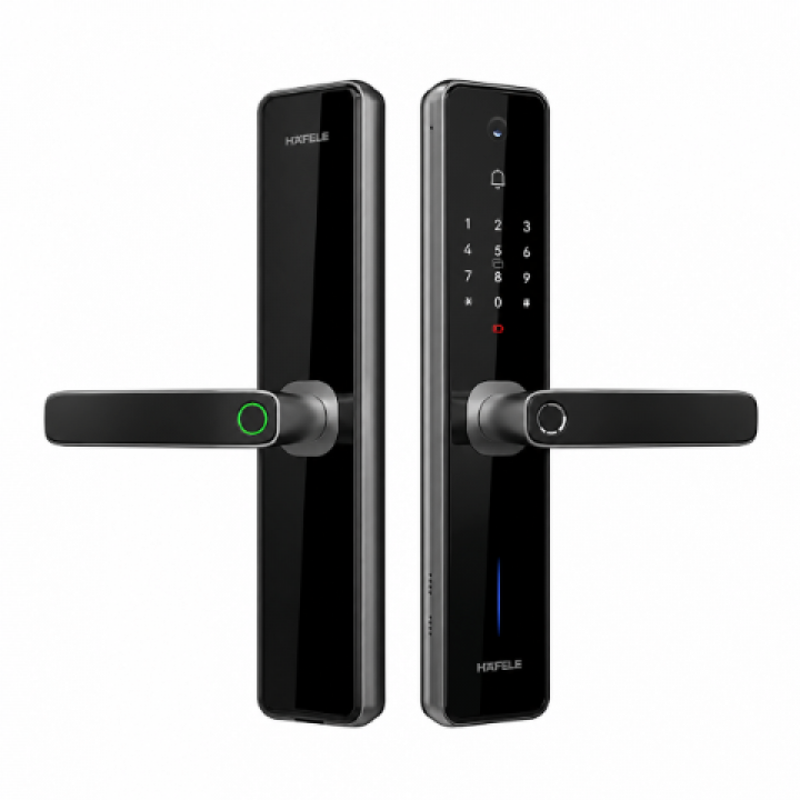 Hafele ZENITH ML2501W Akıllı Kapı Kilidi Siyah