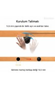 Led Açma Kapama Sensörü Temassız Açma Kapama 12 V 2000 mm
