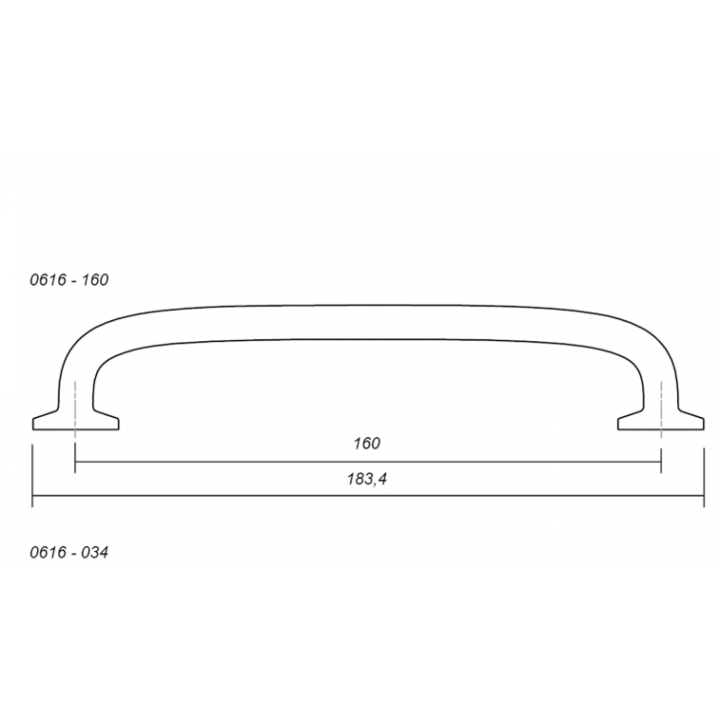Viefe Quart Big Kulp 160 mm Mat Altın