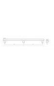 Viefe Moon Big Boy Kulp 1056 mm Fırçalı Bronz