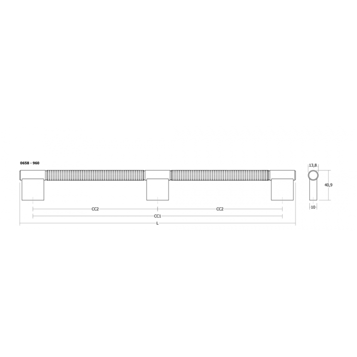 Viefe Brooklyn Big Boy Kulp 1056 mm Mat Siyah