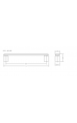 Viefe  Fase Akslı  Kulp  320 mm Paslanmaz Çelik
