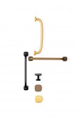 Viefe Quart Mini Kulp 128 mm Antik Bronz