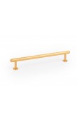 Viefe Rille Akslı Kulp 160 mm Mat Altın