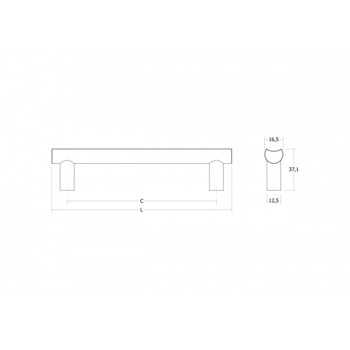 Viefe Moon Kulpu 320 mm Paslanmaz Çelik
