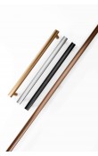 Viefe Moon Kapı Çekme Kolu Tek Taraf 1056 mm Fırçalı Bronz