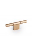 Viefe Point T Düğme Kulp 110x41mm Mat Altın