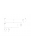 Viefe Nobb Akslı Kulp 320 mm Paslanmaz Çelik