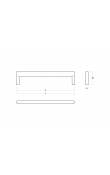 Viefe Beam Kulp 160 mm Mat Altın