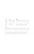 Viefe Brooklyn Akslı Kulp 320 mm Titanyum