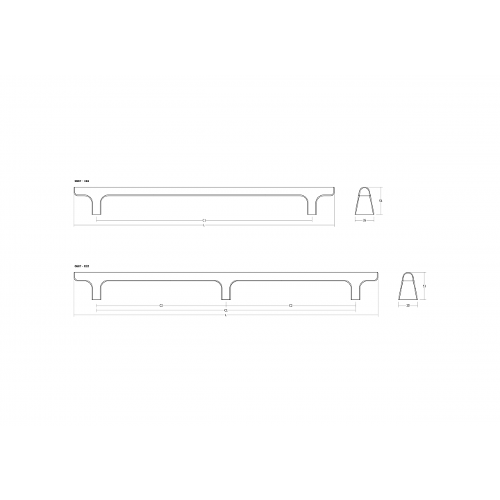 Viefe Hinoki Big Boy Kulp 416 mm Fırçalı Bronz