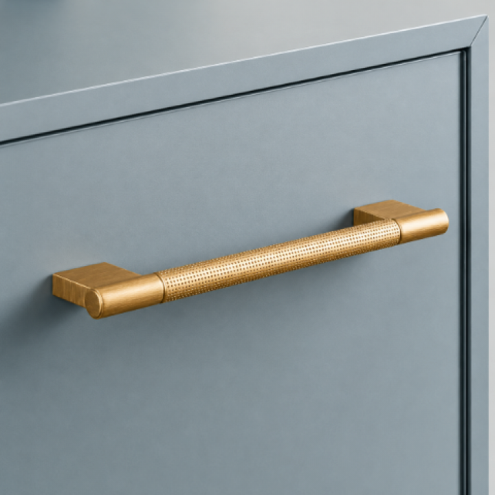 Viefe Point Akslı Kulp 320 mm Mat Altın