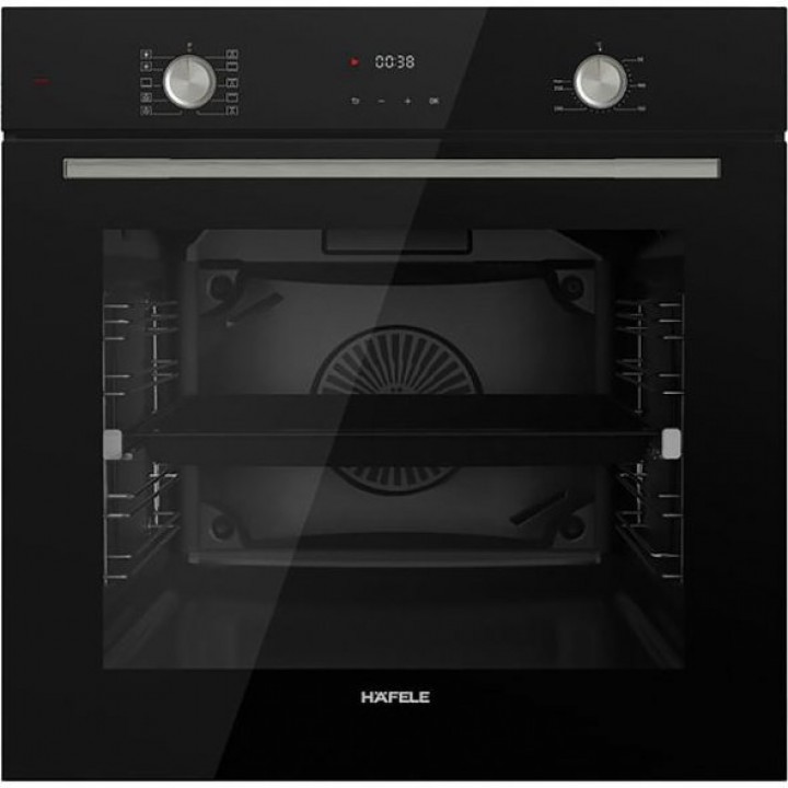 Hafele Ankastre Fırın Orion 10F 60cm Siyah Cam