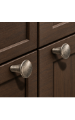 Hafele Deco H2525 Düğme Kulp 26 mm Antik Gümüş