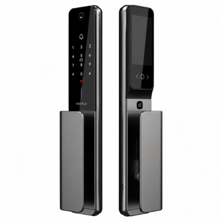 Hafele HORIZON PP2501W Akıllı Kapı Kilidi Siyah